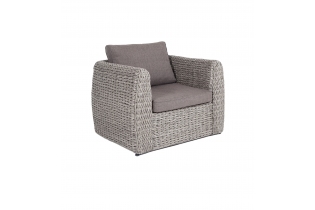 MR1002103 кресло из искусственного ротанга (гиацинт), цвет серый